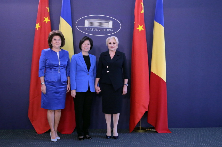 Imagini de la întâlnirea Vioricăi Dăncilă cu un oficial din China. VIDEO