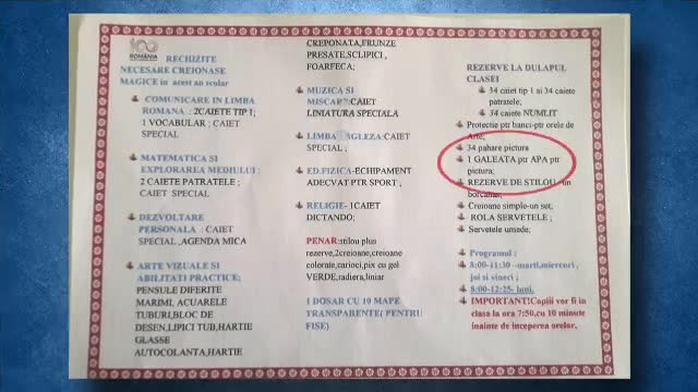 Învățământul ”gratuit” e tot mai scump: părinții dau bani pentru zugrăvit, pază sau găleți