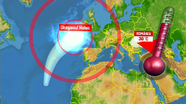 Efectele pe care le au cele trei uragane din Oceanul Atlantic asupra României