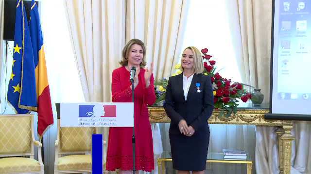 Andreea Esca, decorată cu Ordinul Naţional al Meritului în grad de Cavaler: „Sunt foarte fericită”