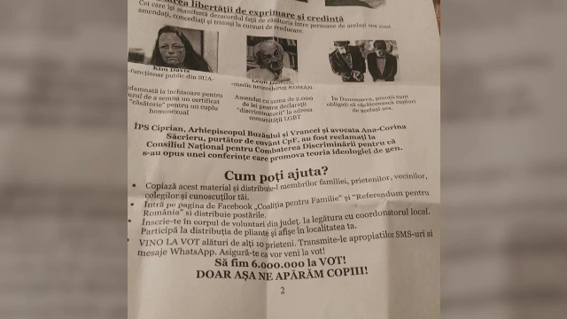 Propagandă pentru referendum la orele de religie. Mesajul unui preot din Sibiu: ”Nu cedați!”