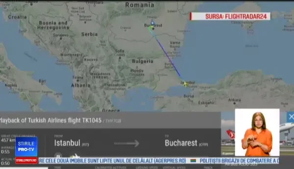 Românul suspect de febră tifoidă, în continuare în spital. Cei care au călătorit lângă el, investigați