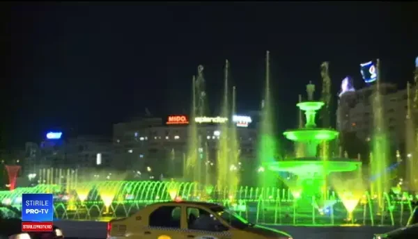 Se deschid publicului fântânile renovate din zona Unirii a Bucureştiului