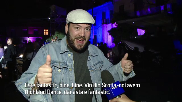 Reacția unui scoțian după ce a participat la un spectacol în Timișoara