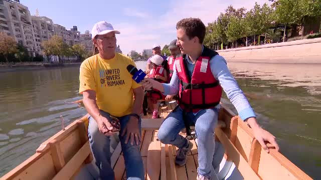 Zilele Bucureștiului 2018. Ivan Patzaichin i-a plimbat cu lotca pe bucureșteni