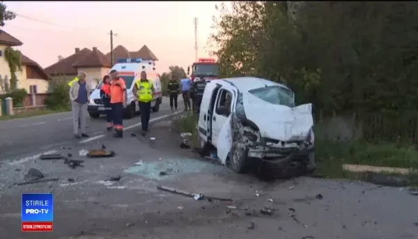 Planul Roşu, activat după un accident în Gorj.
