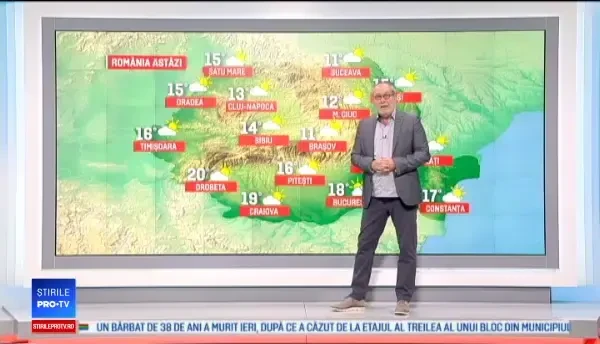 Vremea 25 septembrie 2018. Frig şi vânt puternic în toată ţara, temperaturile scad şi cu 15 grade