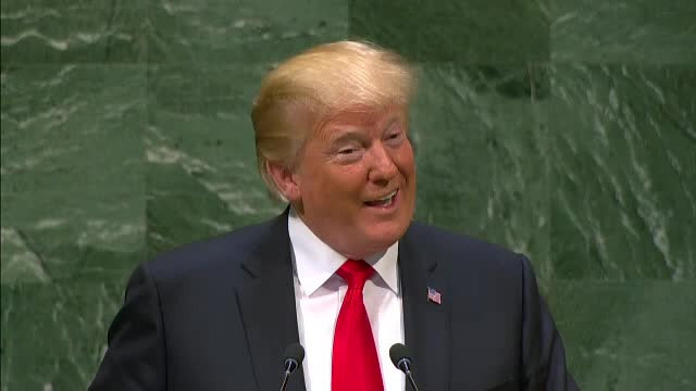 Liderii lumii au izbucnit în râs la ONU, după ce Trump a început să se laude