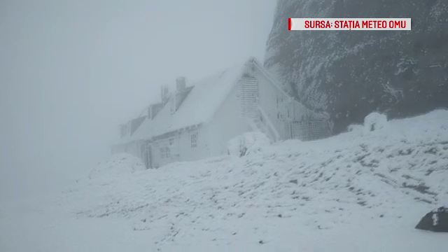 Codul galben de ninsoare s-a prelungit. Harta județelor vizate