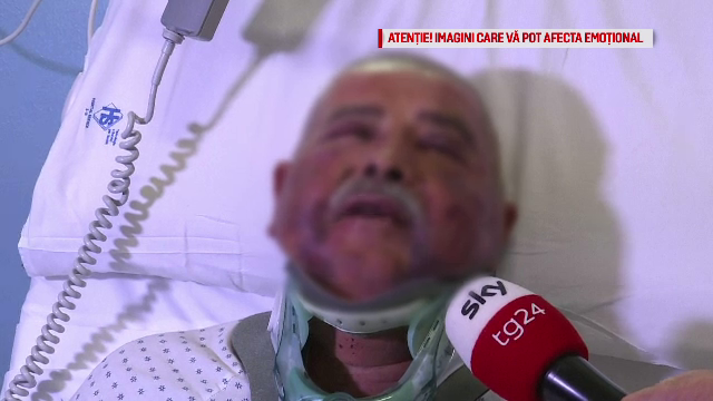 Mărturiile italienilor atacați cu bestialitate de 4 români. Poza publicată de Salvini