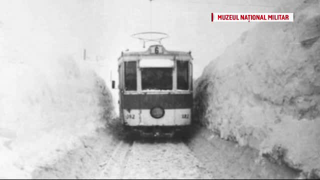 "100 de ani în 100 de zile". 1954: cel mai mare viscol din istoria României. Zăpadă de câţiva metri în Capitală