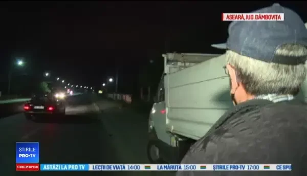 Pieton lovit de camion. A rămas lipit de parbriz, când am frânat, a căzut cu capul de asfalt