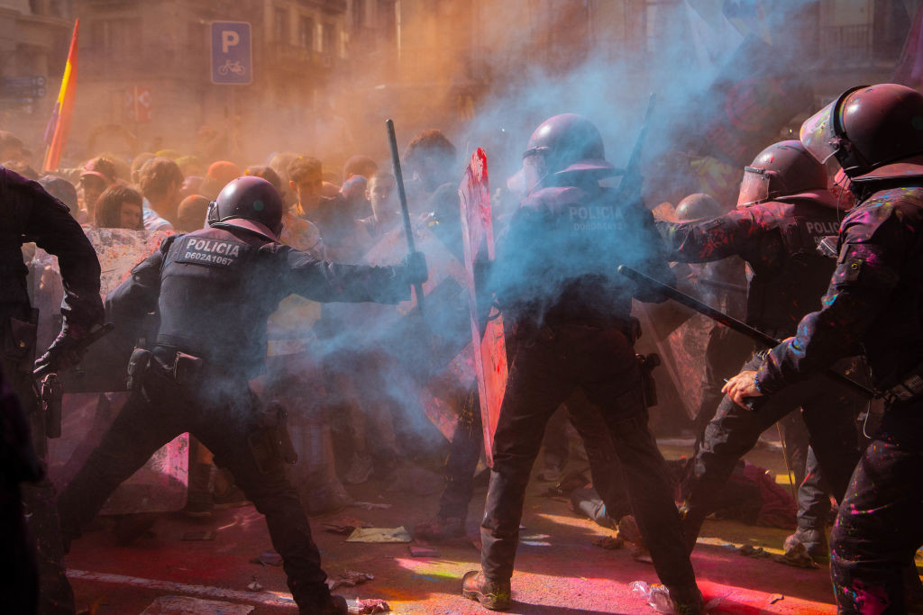protest barcelona