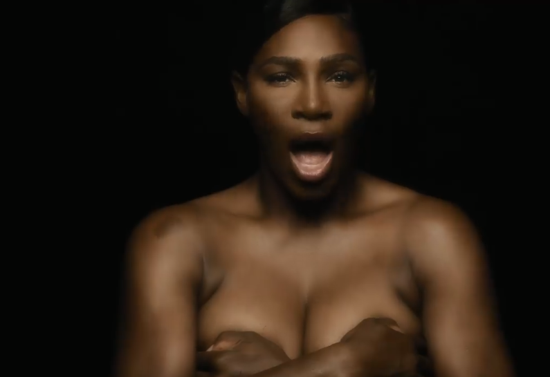 Serena Williams, dezbrăcată într-un clip pentru o campanie dedicată femeilor. VIDEO