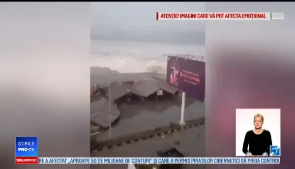 Tragedie în Indonezia. Sute de morți și răniți, după tsunami-ul provocat de cutremur