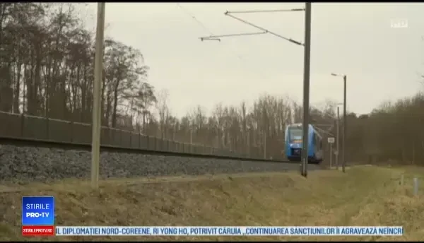 Germania testează primele trenuri cu hidrogen. Cum funcționează