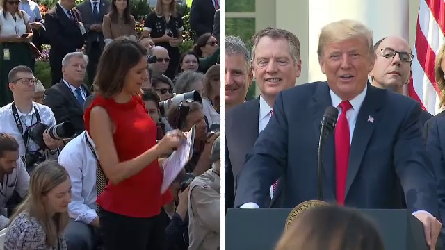 Trump ar fi insultat o jurnalistă la Casa Albă: ”Nu gândești. Niciodată nu faci asta”