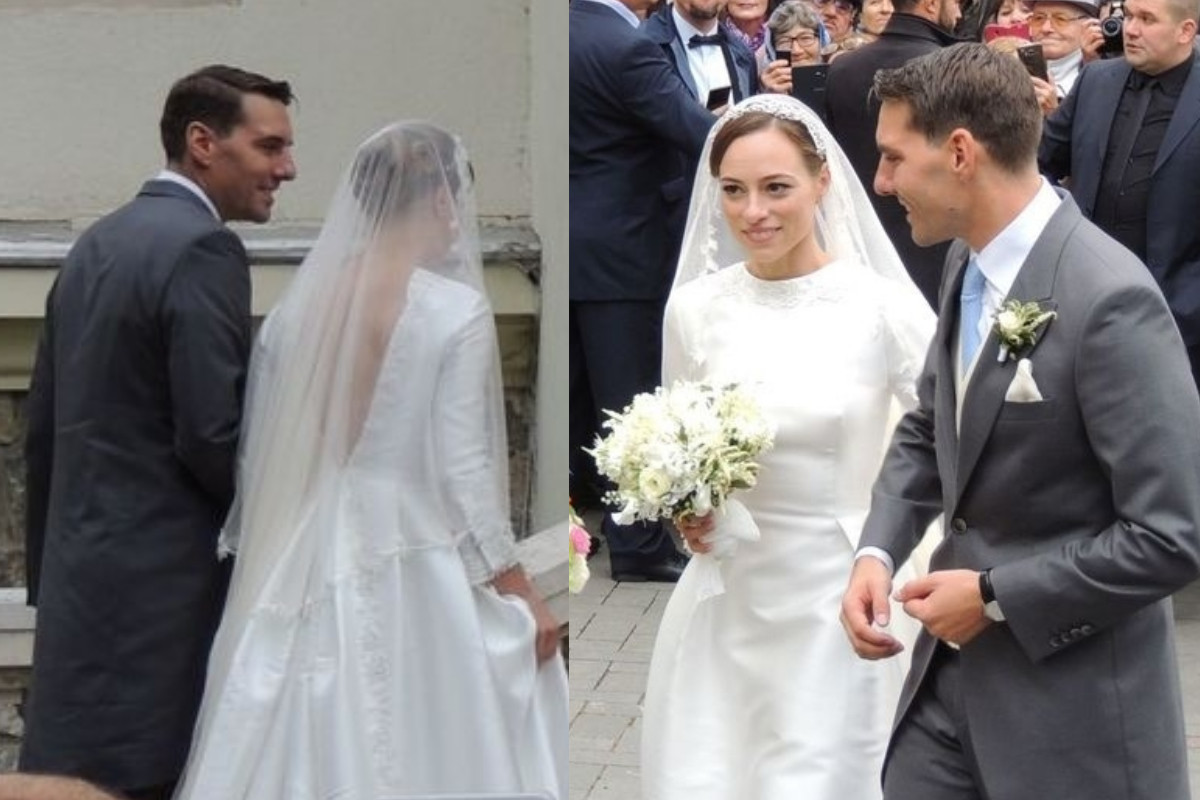 Totul despre nunta Principelui Nicolae cu Alina Binder. Ce spune designerul care a creat rochia