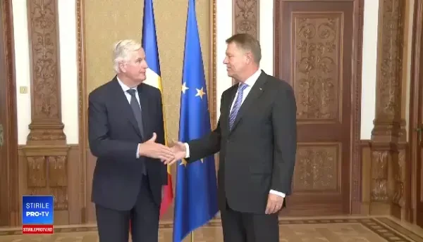 Klaus Iohannis, întrevedere cu negociatorul-şef al UE pentru Brexit