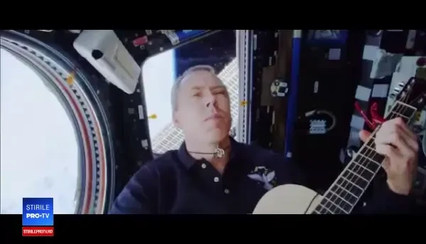 Un astronaut de pe ISS a înregistrat o melodie în timp ce era în spaţiu