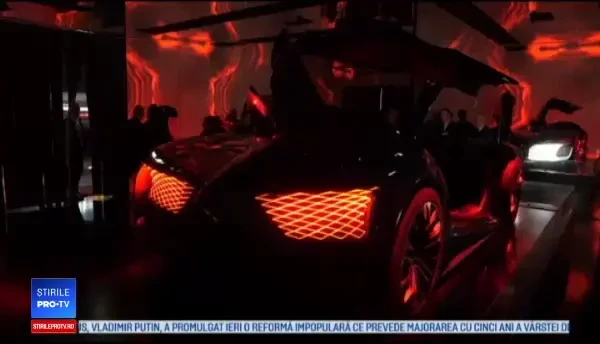Mașini parcă venite din viitor la Salonul auto de la Paris