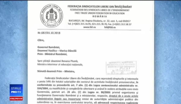 4.000 de angajați din învătămânț ar putea fi concediați. ”Suntem vai mama noastră”