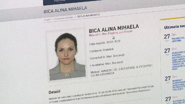 Decizia magistraţilor din Costa Rica în cazul Alinei Bica, fosta şefă DIICOT