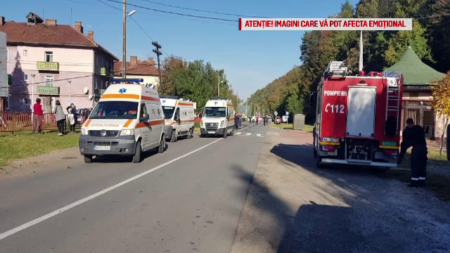 Accident într-o stație de autobuz din Bihor. Șoferul se întorcea de la o nuntă