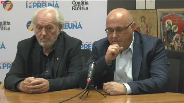 VIDEO cu momentul în care unul dintre liderii Coaliției pentru Familie începe să plângă