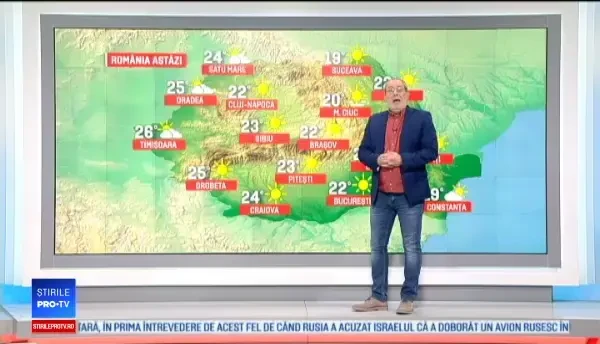 Vremea 8 octombrie 2018. Zonele în care temperaturile ajung la 26 de grade