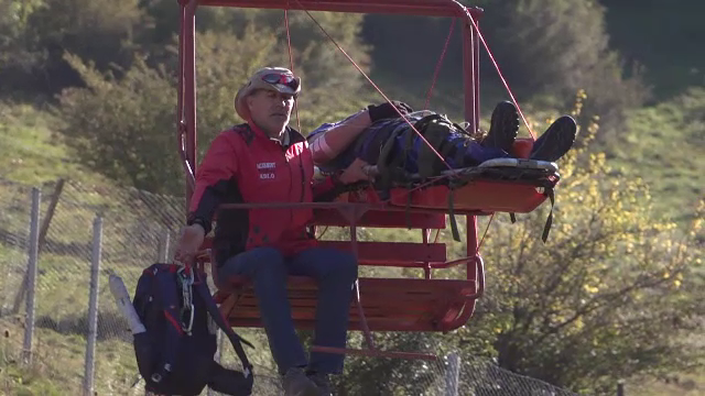 Pățania unui bărbat care lua lecții de parapantism: „O cam numim ghinion”