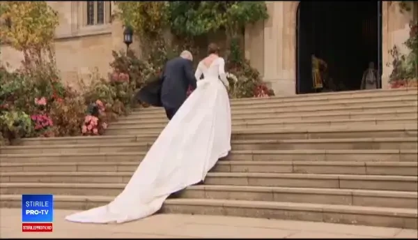 Prințesa Eugenie s-a căsătorit vineri, în prezența a 850 de invitați. E a 9-a în ordinea succesiunii