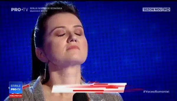 Moment wow la Vocea României. Luciana a cântat cu voce de femeie și bărbat