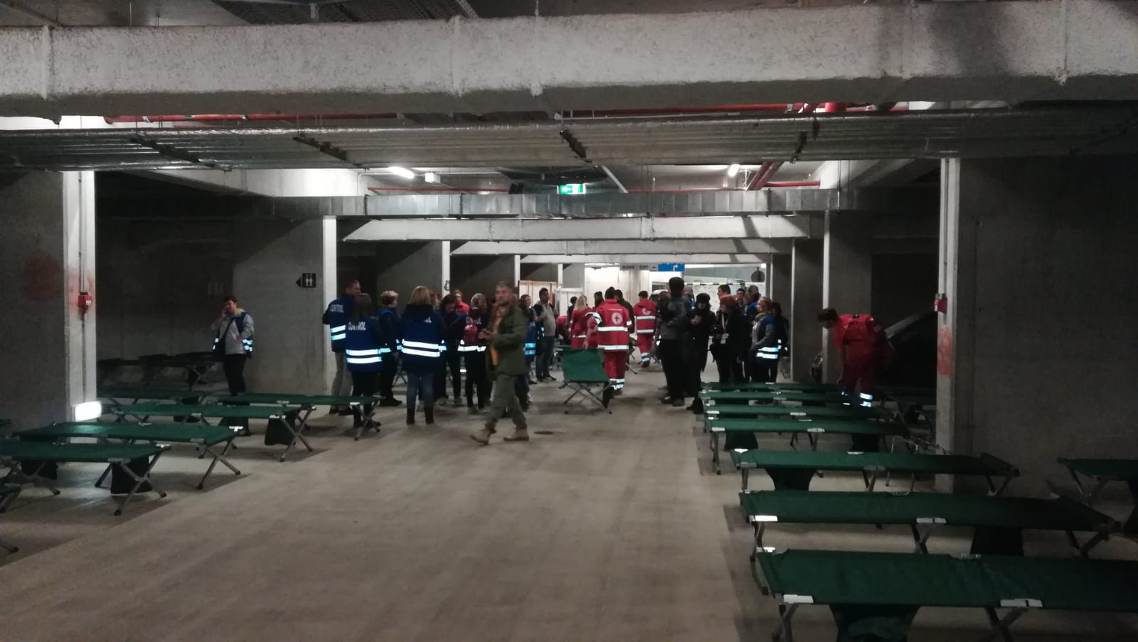 Exercițiul ”Seism 2018”. Tabără de sinistrați pe Arena Națională cu 10.000 de paturi de campanie