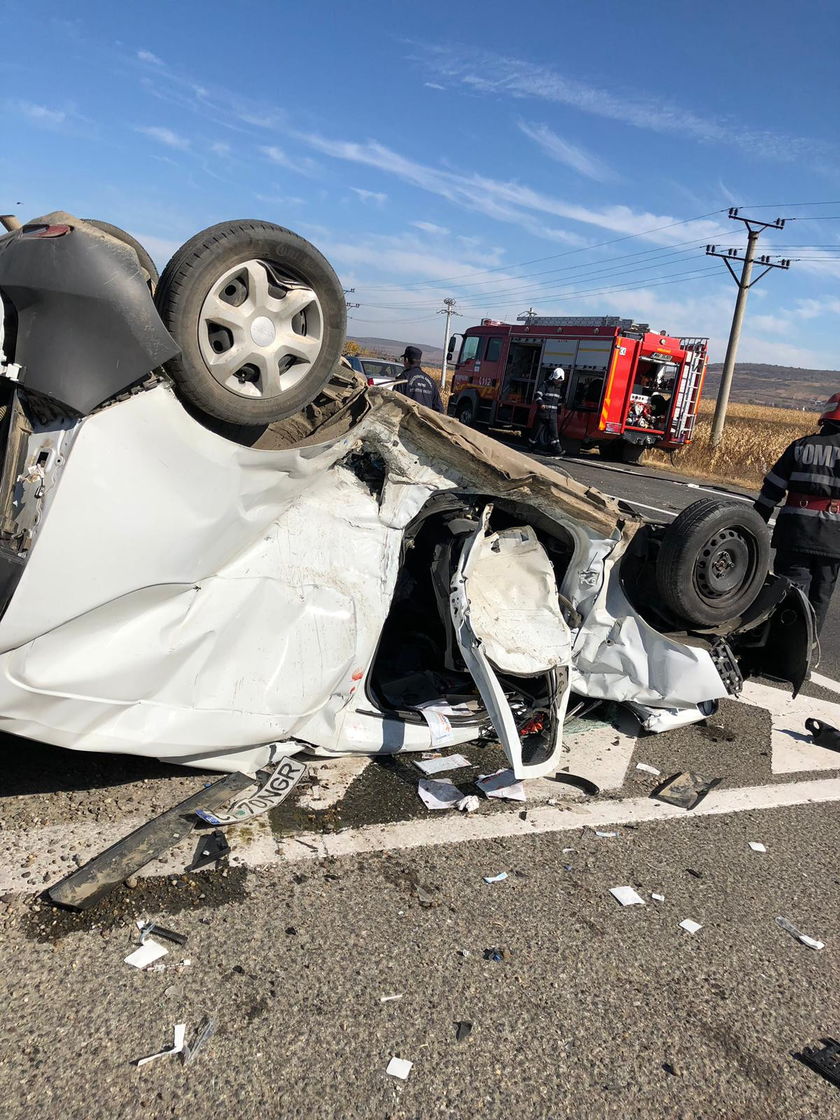 Planul roșu, activat în Vaslui. Accident cu 7 victime