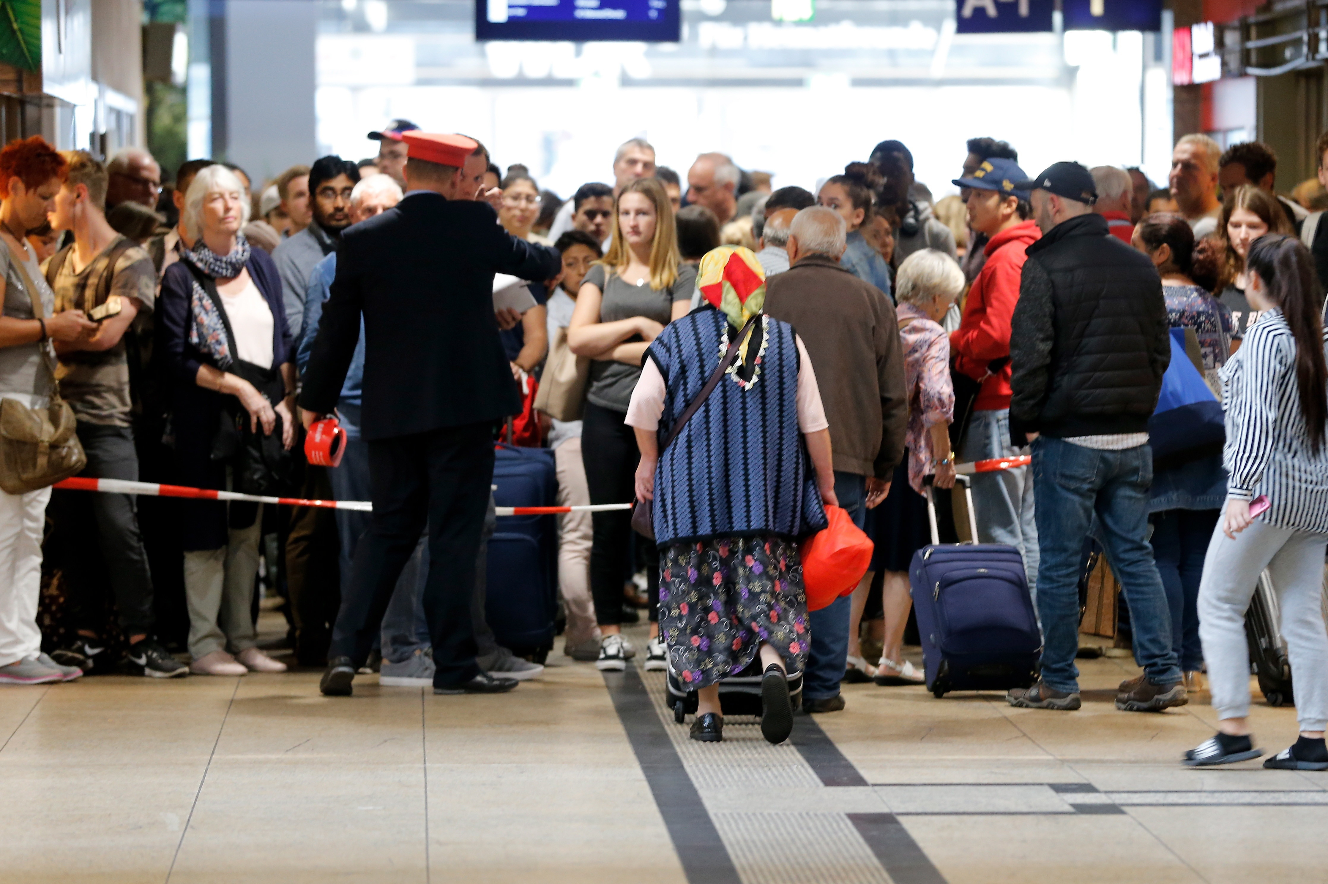 Atac in gara din Koln