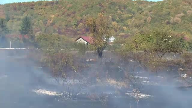 Incendiu camp