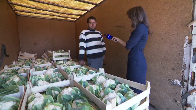 A pierdut 10.000 de euro, investiți în culturile de conopidă. Reacția fermierului