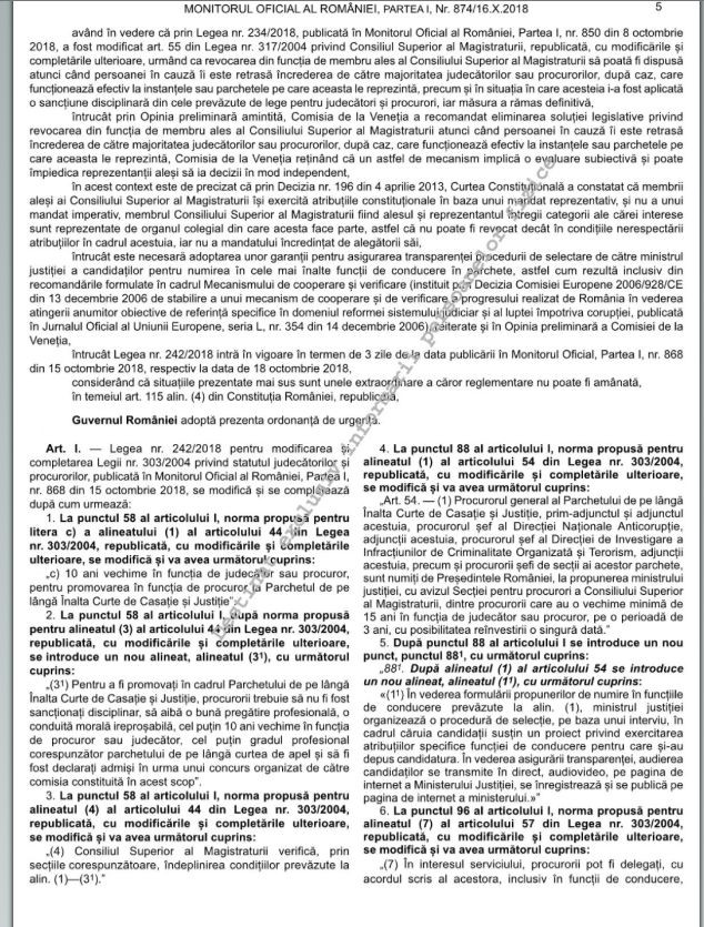 OUG Legile Justitiei