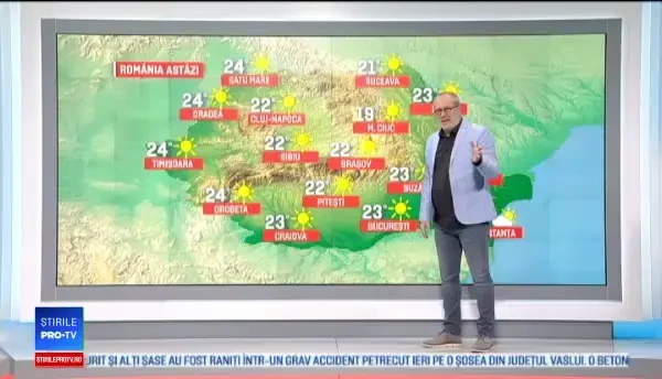 Temperaturi peste normalul perioadei. Până când se menține vremea neobișnuit de caldă