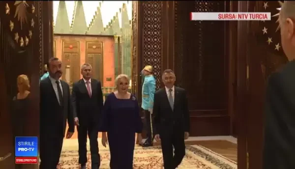 Dialogul în engleză Dăncilă - Erdogan. Turcii au publicat imaginile cu sunet, România fără