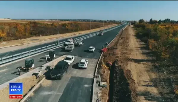 Prima autostradă urbană, aproape gata, cu o întârziere de 2 ani. IMAGINI EXCLUSIVE