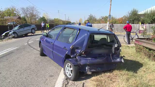 Accident violent cu 6 răniți în Dâmboviţa. Greșeala comisă de șofer