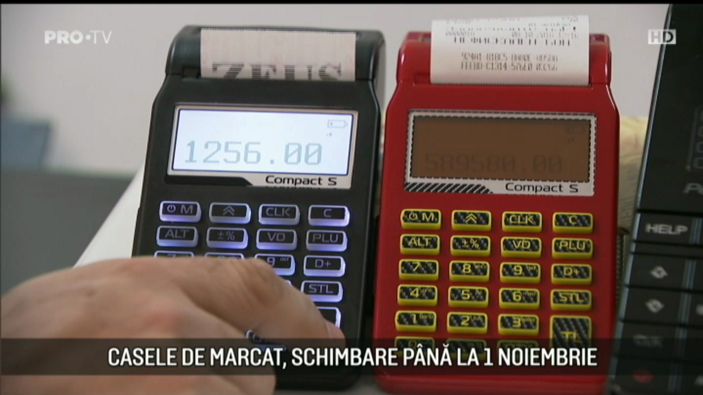 (P) Casele de marcat, schimbare până la 1 noiembrie