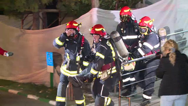 Exerciţiul "Seism 2018": incendiu la un spital din Capitală. Reacția autorităților la scenariu