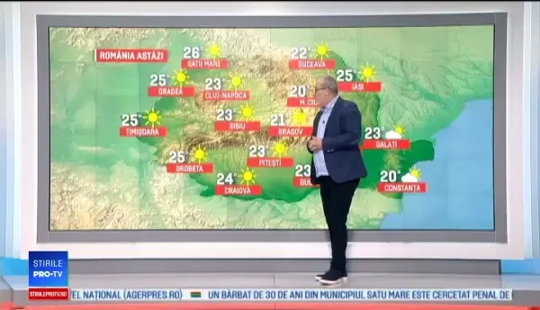 Vremea 17 octombrie 2018. Mult mai cald decât în mod obişnuit