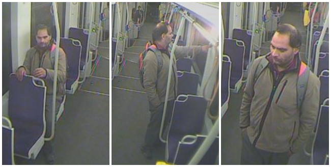 Momentul în care un timișorean vandalizează un tramvai aflat în mers. VIDEO