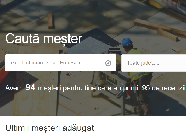 iLikeIT. S-a lansat mesterache.ro, site-ul dedicat meșterilor și clienților în căutare de meseriași