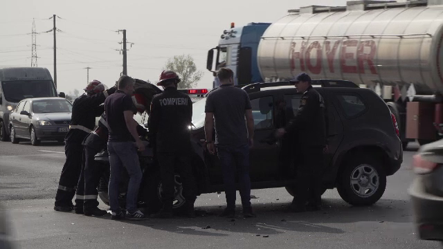 Accident grav pe centura Ploieștiului. Ce s-a întâmplat cu cei doi șoferi