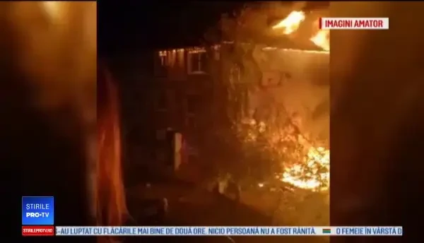 La un pas de o tragedie de proporții în Timișoara. Scene de haos după ce un hotel a luat foc